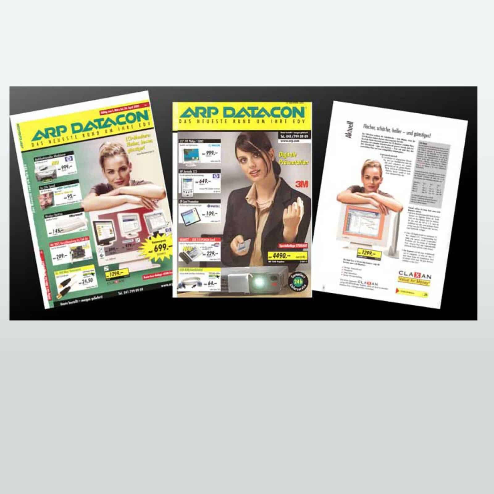 Katalog-Cover von ARP DATACON